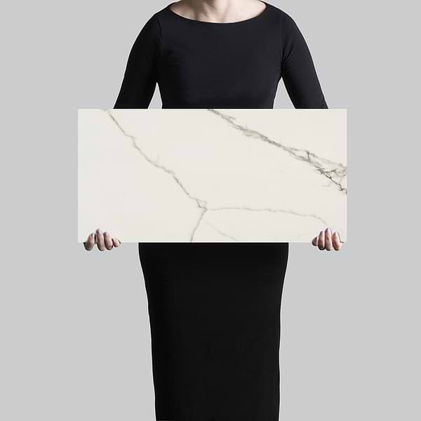 DreamStone Statuario Venato 12x24 Matte Porcelain Tile