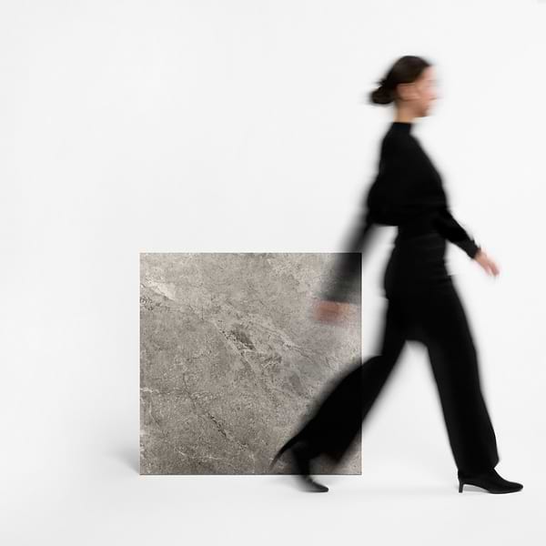 Thor Fossil Gray 36x36 Matte Porcelain Tile