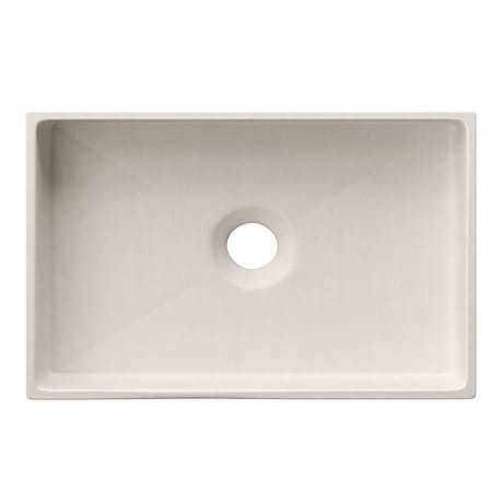 Jeker Mocha Cream 21" Concrete Rectangle Floating Sink by mudd.concrete