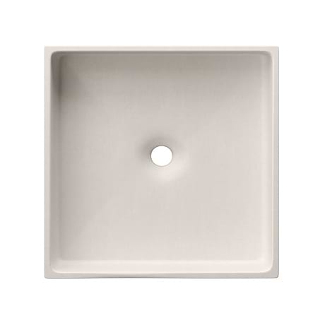 Yarra Mocha Cream 16" Concrete Square Floating Sink by mudd.concrete