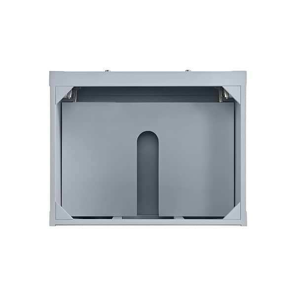 James Martin Vanities Breckenridge Serenity Blue 30" Single Vanity with Carrara Marble Top
