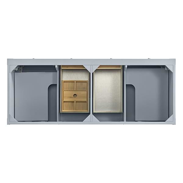 James Martin Vanities Breckenridge Serenity Blue 60" Double Vanity without Top without Top