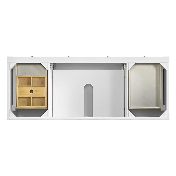 James Martin Vanities Breckenridge Bright White 60" Single Vanity without Top
