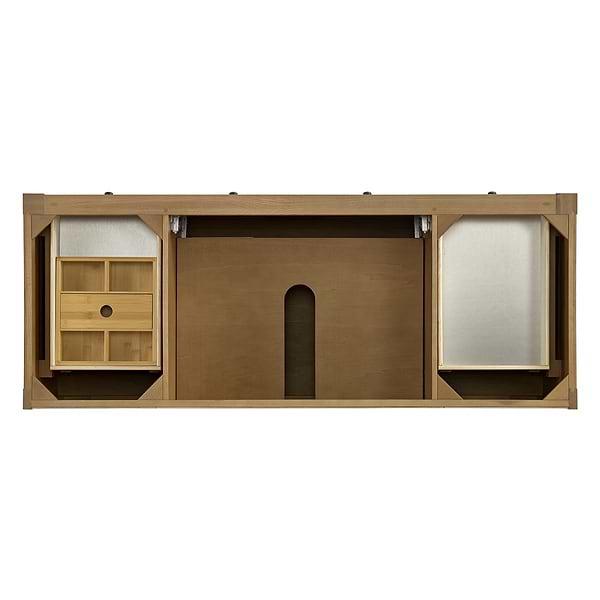 James Martin Vanities Breckenridge Light Natural Oak 60" Single Vanity without Top