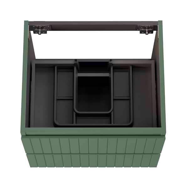 Prima Forest Green 24" Single Vanity without Top