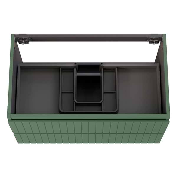 Prima Forest Green 36" Single Vanity without Top