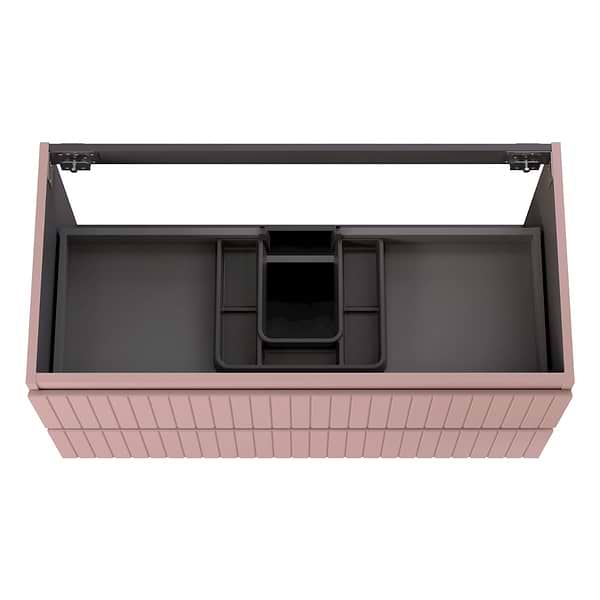 Prima Rose Pink 42" Single Vanity without Top