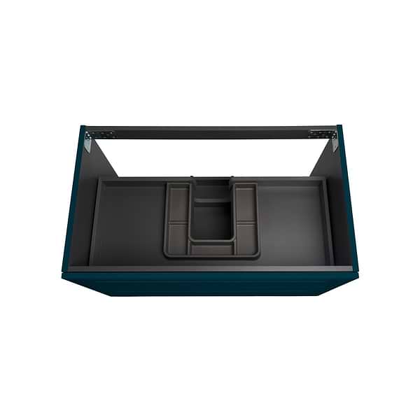 Alma Turquoise 36" Single Vanity without Top, View 6, open zoomed image