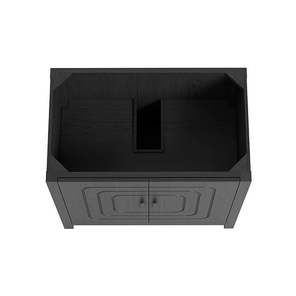 Emett Ebony Oak 36" Single Vanity without Top by TileBar Studio Vanities, View 5, open zoomed image
