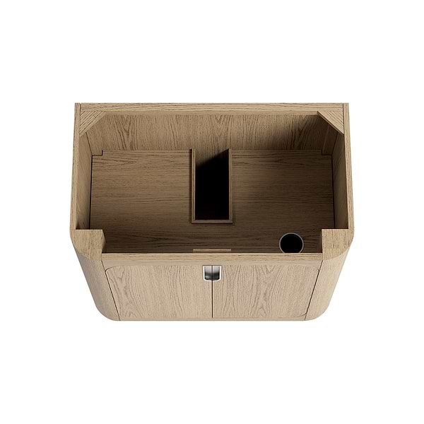 Corbin Medium Ash 36" Single Vanity without Top by TileBar Studio Vanities; image 5; in Style Ideas Contemporary, Modern, Transitional; released 2026; new, trends
