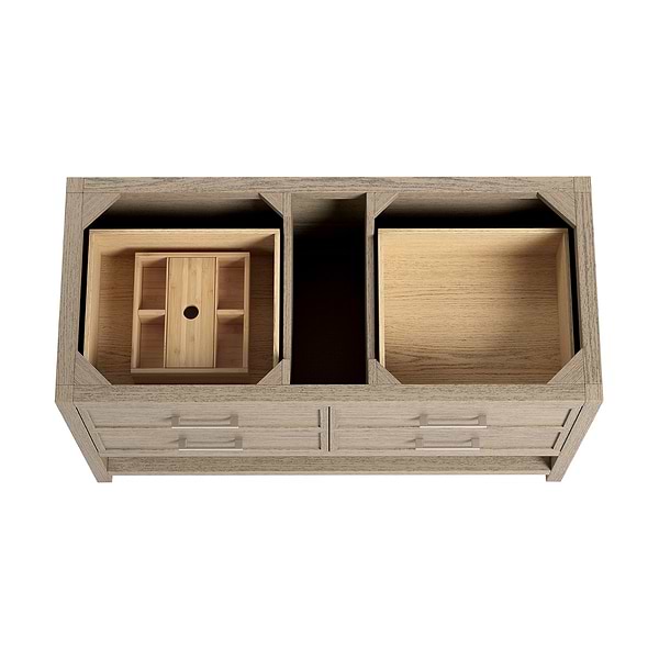 TileBar Studio Vanities Rowan Greige Ash 48" Single Vanity without Top