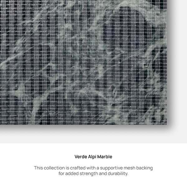 Verde Alpi 24x24 Honed Marble Tile