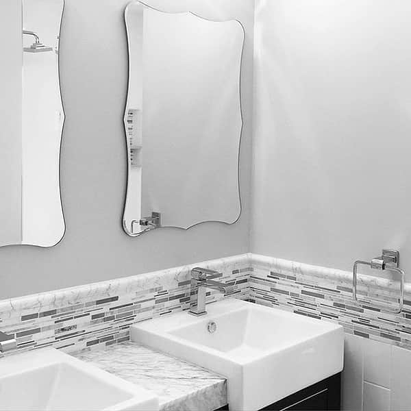 Carrara 2x12 Marble Chair Rail Liner
