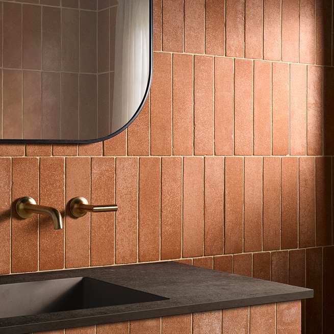 OLD-WORLD MATERIAL, MODERN STYLE