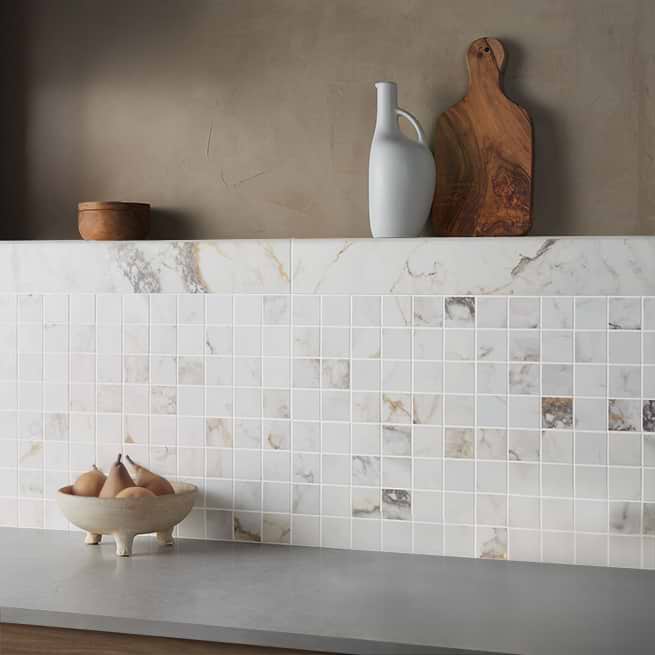 WARM TONE, MARBLE-LOOK