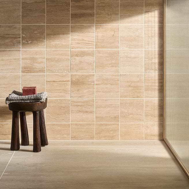 VEIN-CUT TRAVERTINE
