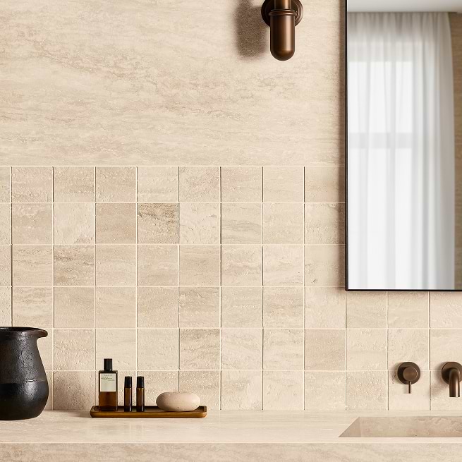 VEIN-CUT TRAVERTINE