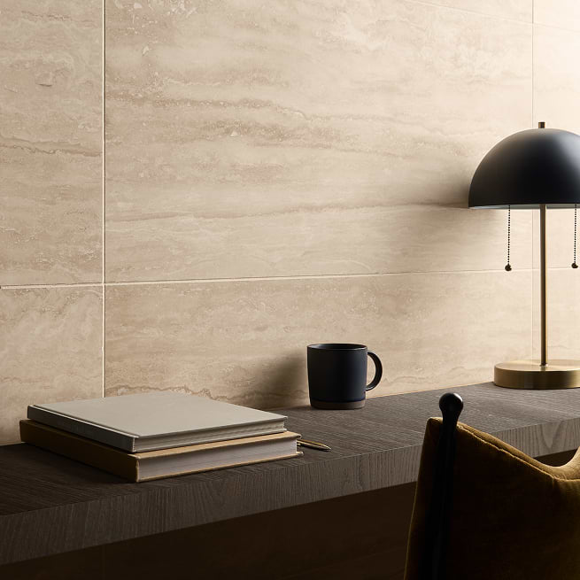VEIN-CUT TRAVERTINE