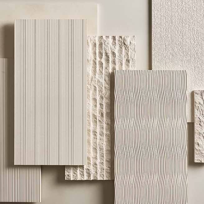 NATURAL STONE, ARTISANAL TEXTURE