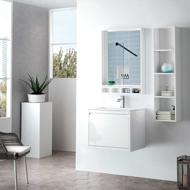 Midcentury style, modern convenience