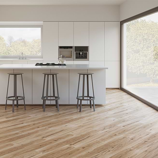 Peak performance wood-look LVT