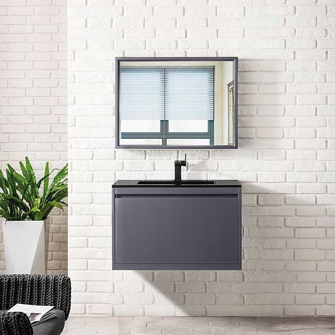 Contemporary style, with a custom finish