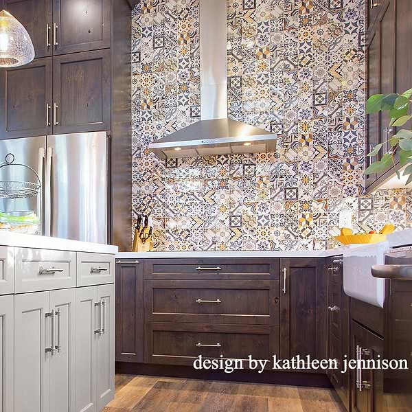 Santa Monica Warm Deco 4x12 Ceramic Wall Tile