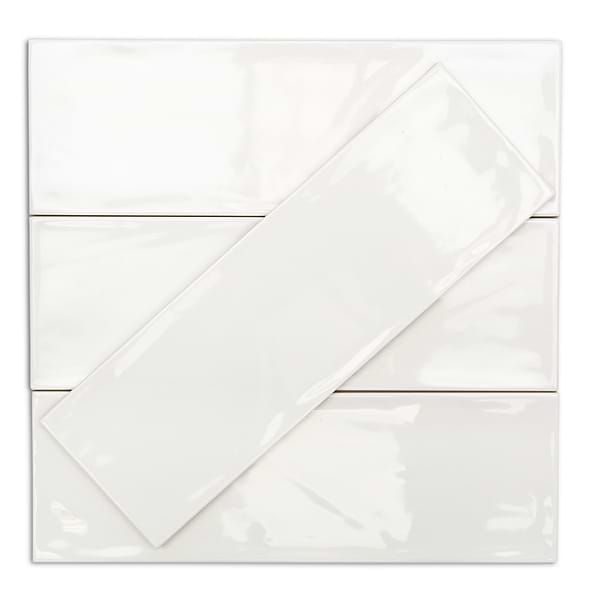 Santa Monica White 4x12 Tile