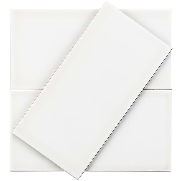 Vector Hueso 4x8 Polished Ceramic Tile