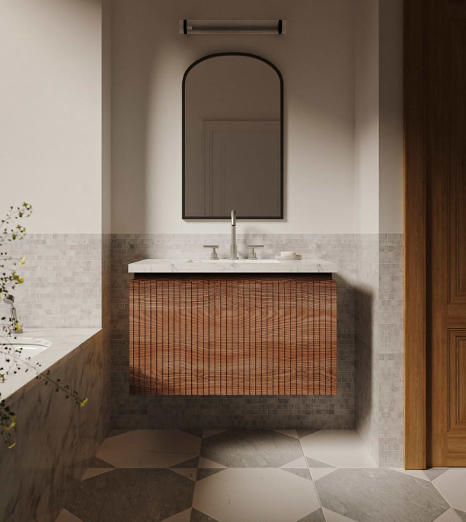 Bathroom Vanities & Accessories- Lookbook Melrose Mobile