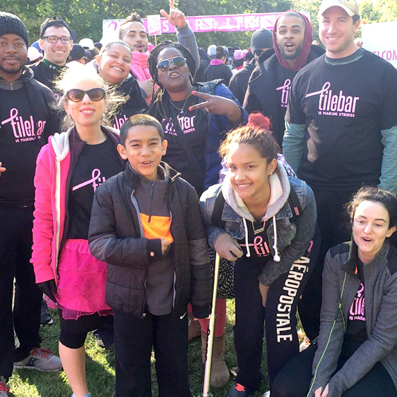 TileBar Cares Breast Cancer Awareness