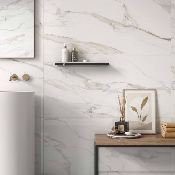 Shop Marble Look Bathroom Wall Tiles