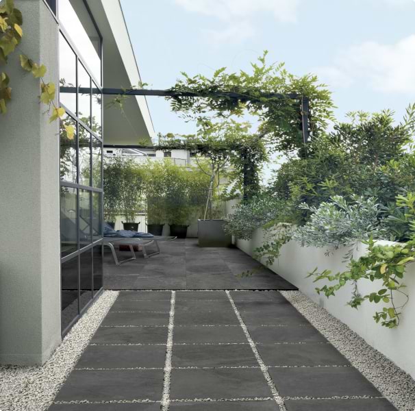outdoor wall and floor tiles and pavers