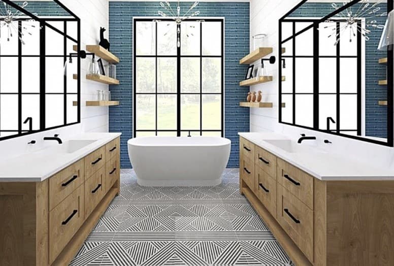 Bathroom Floor Tile