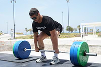 ⁦מוט אולימפי 20 ק"ג / FENRIR Olympic barbell 20kg⁩ – תמונה ⁦2⁩
