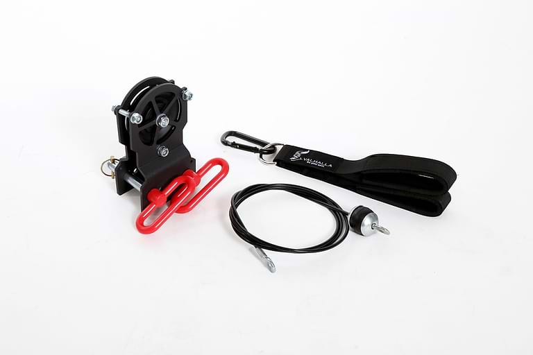 מערכת פולי בודד לריג VALHALLA כולל כבל ורצועה - Professional Solo Pulley Attachment