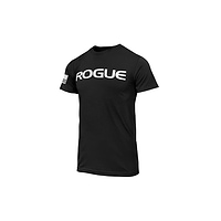 חולצת Rogue Basic שחורה לגברים – מפרט טכני וטבלת מידות חזה מבית Prime Motion.