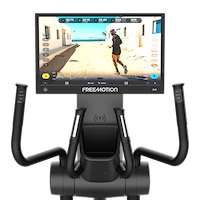 אליפטיקל מקצועי פרימושן Freemotion e24 Elliptical עם מסך 24 אינץ' ו-iFIT