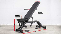 ⁦ספסל משקולות מתכוונן מקצועי Rogue AB-2 Adjustable Bench⁩ – תמונה ⁦3⁩