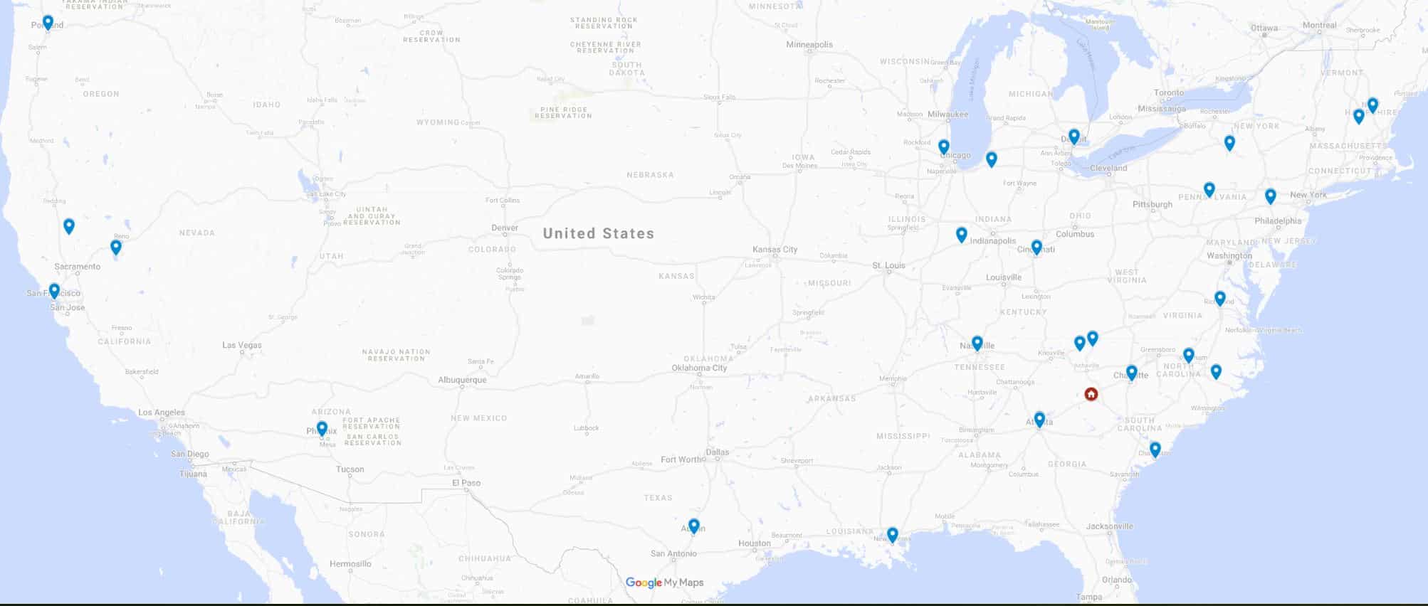 Crockett Doodles current and future locations
