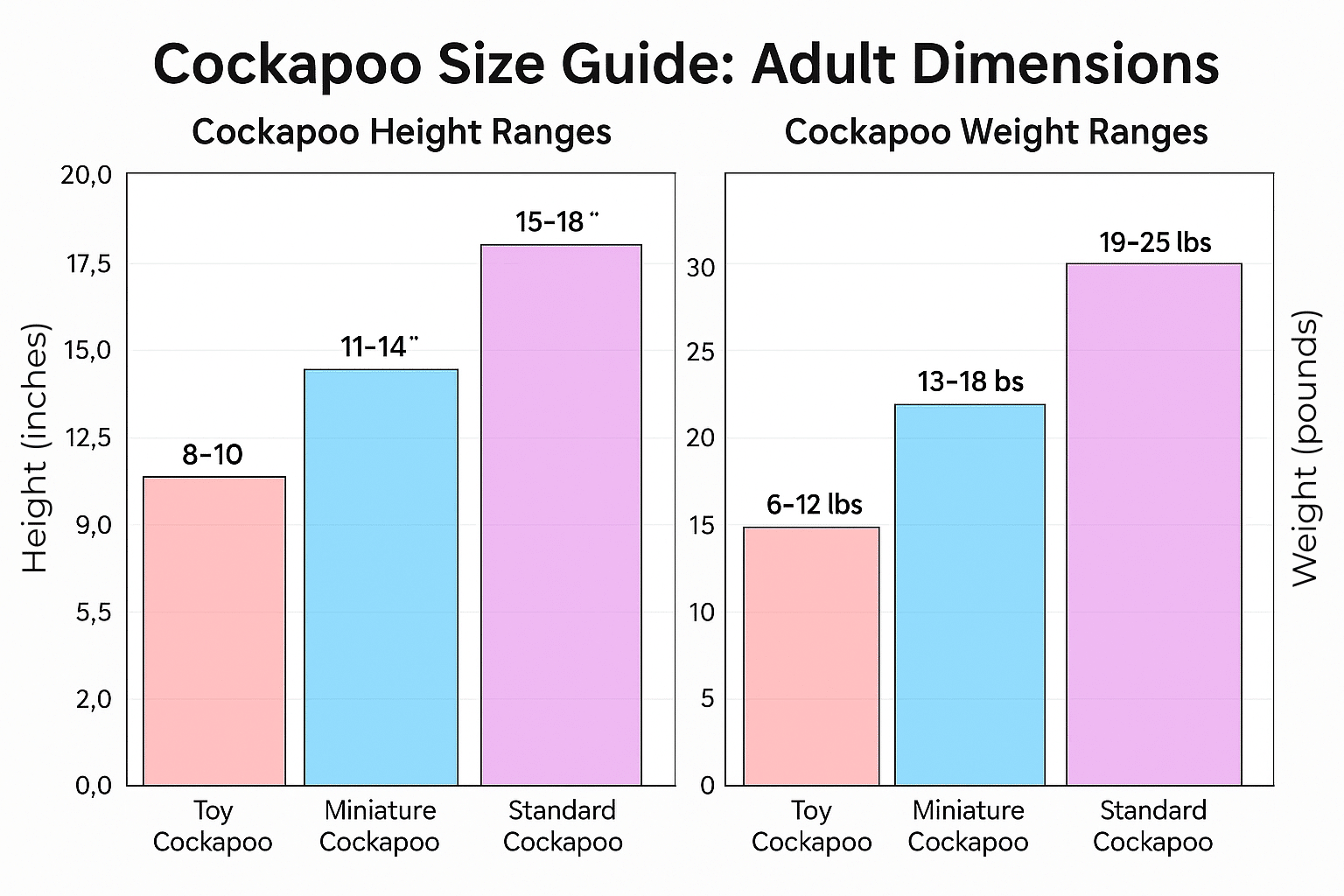Cockapoo Growth Charts