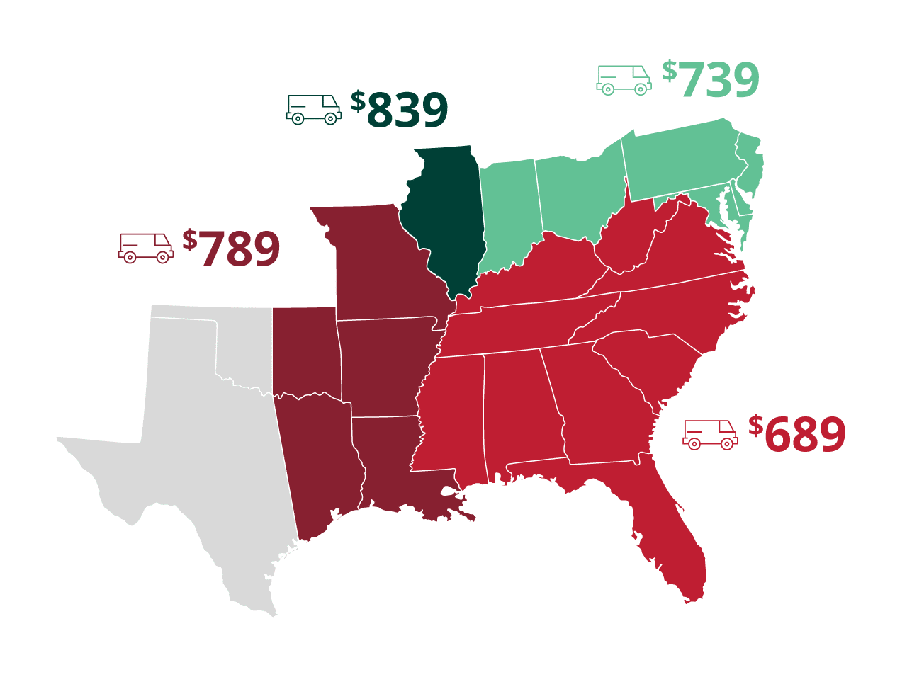 Santa Paws Delivery Map - 2025