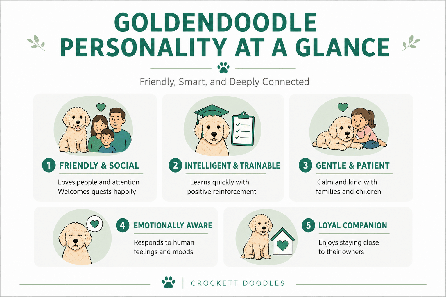 Goldendoodle Temperament and Personality at a Glance