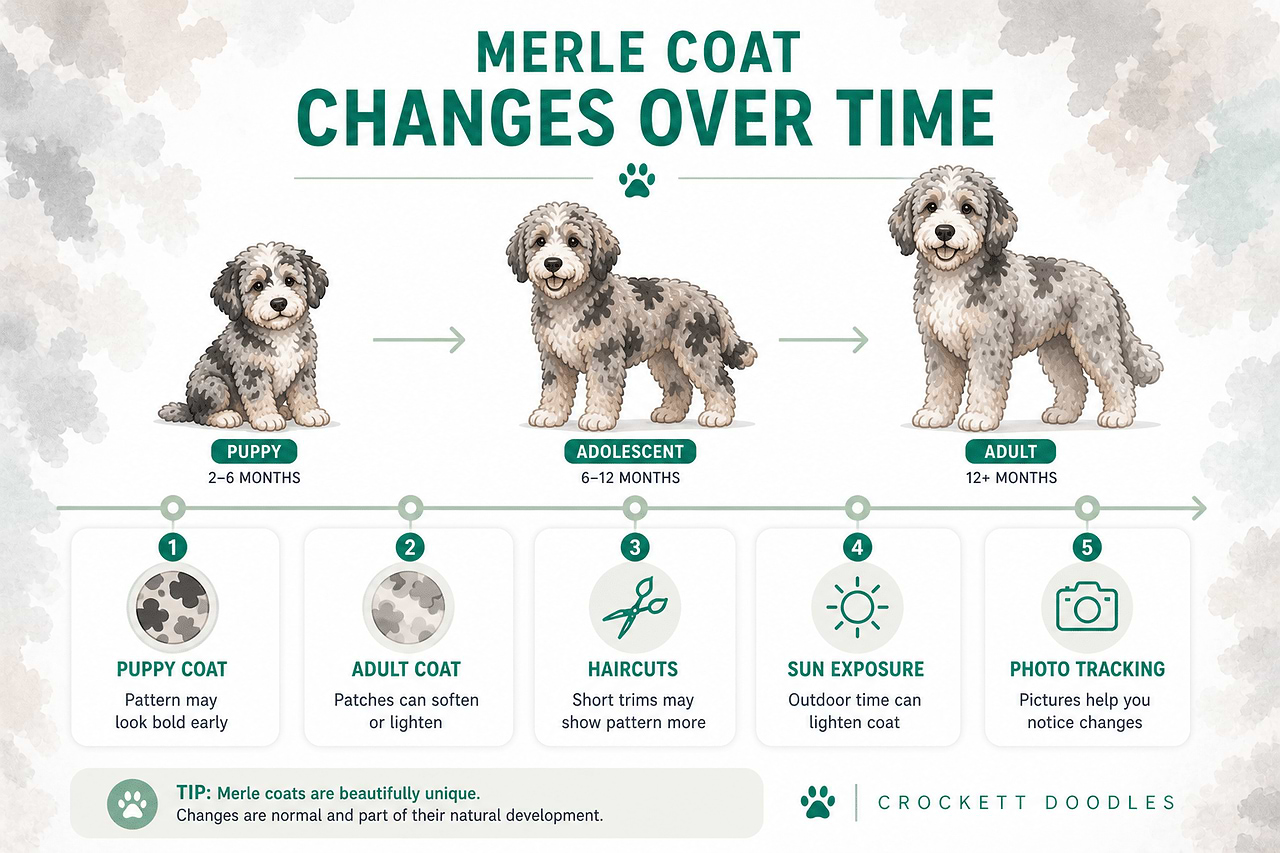 Merle Coat Changes Over Time