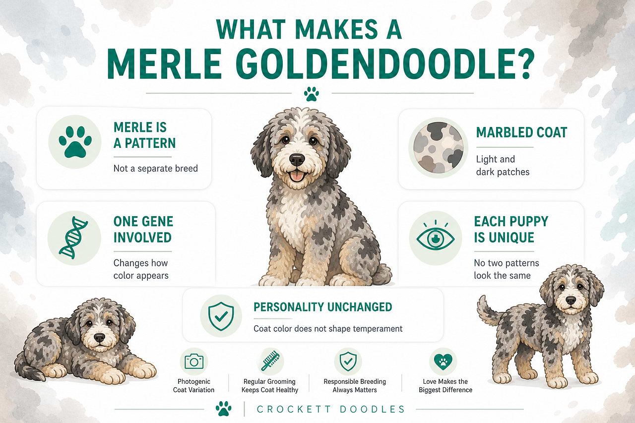 What Makes a Merle Goldendoodle