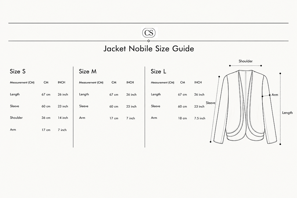 Size Guied Jacket Nobile Size Guied Jacket Nobile