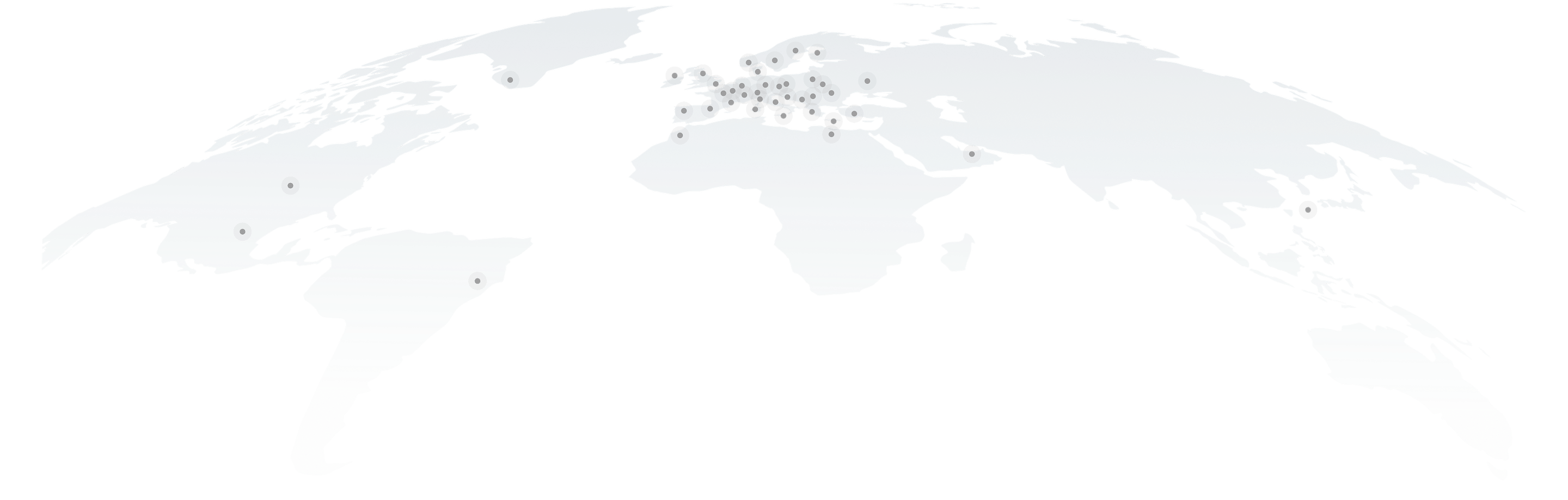 World map showing Nextbase global presence with distribution points