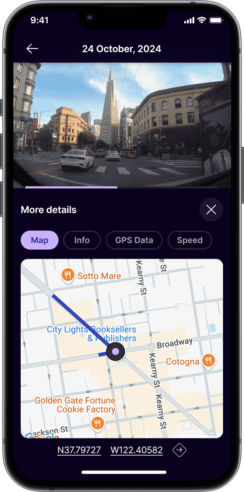 Nextbase app screen 5