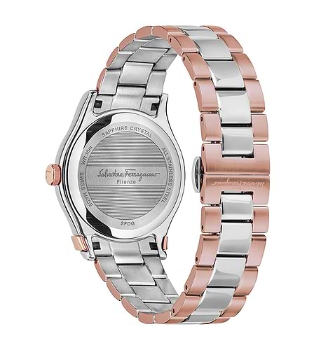 שעון Salvatore Ferragamo לנשים עם יהלומים