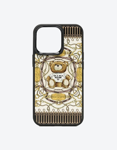 מגן לטלפון IPHONE 13 PRO Moschino לנשים